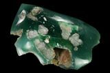 Polished Mtorolite (Chrome Chalcedony) - Zimbabwe #148216-1